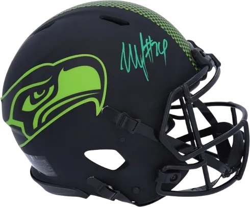 Marshawn Lynch Seahawks Signed Riddell Eclipse Alternate Speed H